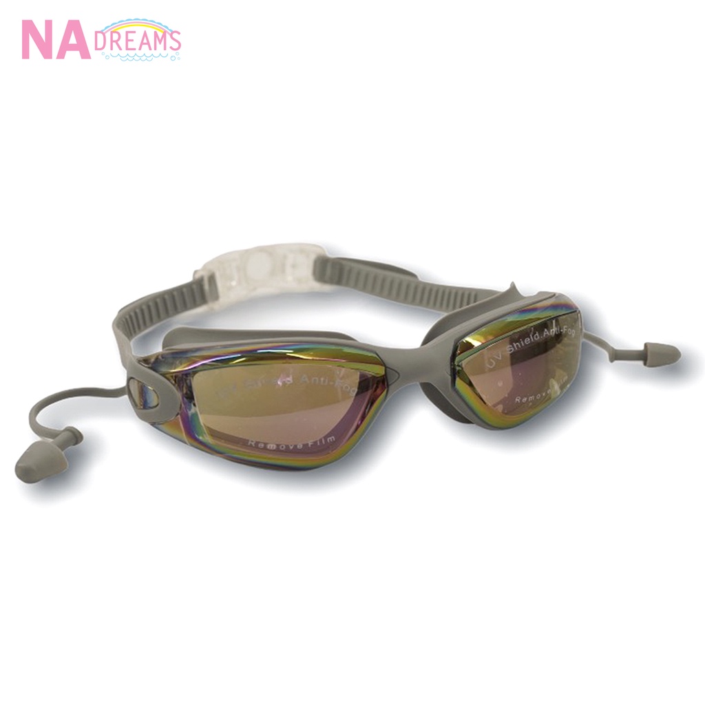 ภาพสินค้าNA Dreams แว่นตาว่ายน้ำ แว่นตา กันฝ้า กันUV พร้อมกล่อง แว่นว่ายน้ำ แว่นตากันน้ำ แว่นกันน้ำ Swimming Goggle จากร้าน nadream_officialshop บน Shopee ภาพที่ 1