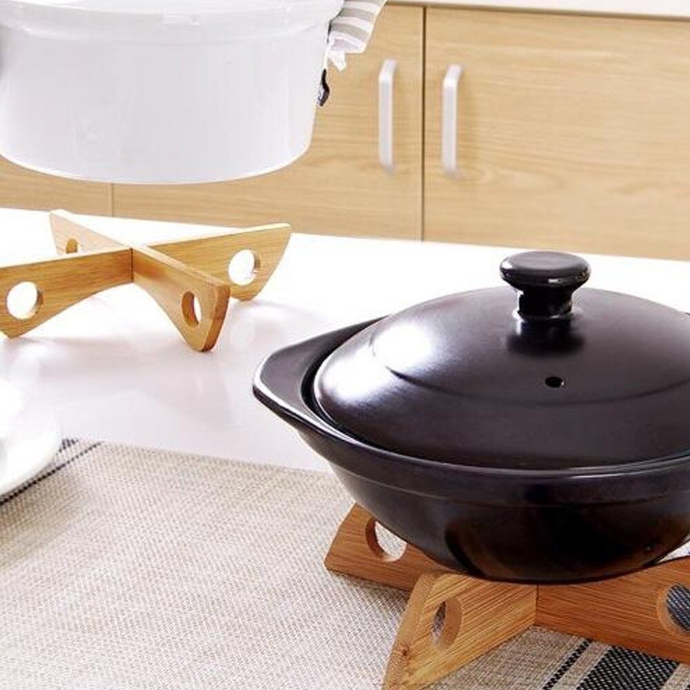 ชั้นวางถาดโต๊ะไม้ที่ถอดออกได้-mat-หม้อครัวความร้อนฉนวนจานเย็นผู้ถือหม้อ-gadget-holder