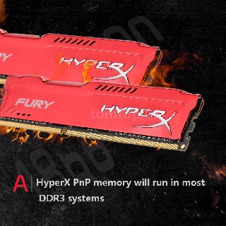 Kingston Hyperx Fury แรมเดสก์ท็อป Ddr3 8gb 1600 1333 1066 Mhz Pc 3-12800 10600 8500U 8gb Ddr3 240pin