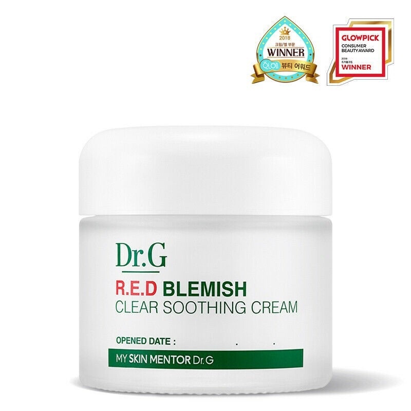 Dr.G R.E.D Blemish Clear Soothing Cream 70 ml. Shopee Thailand