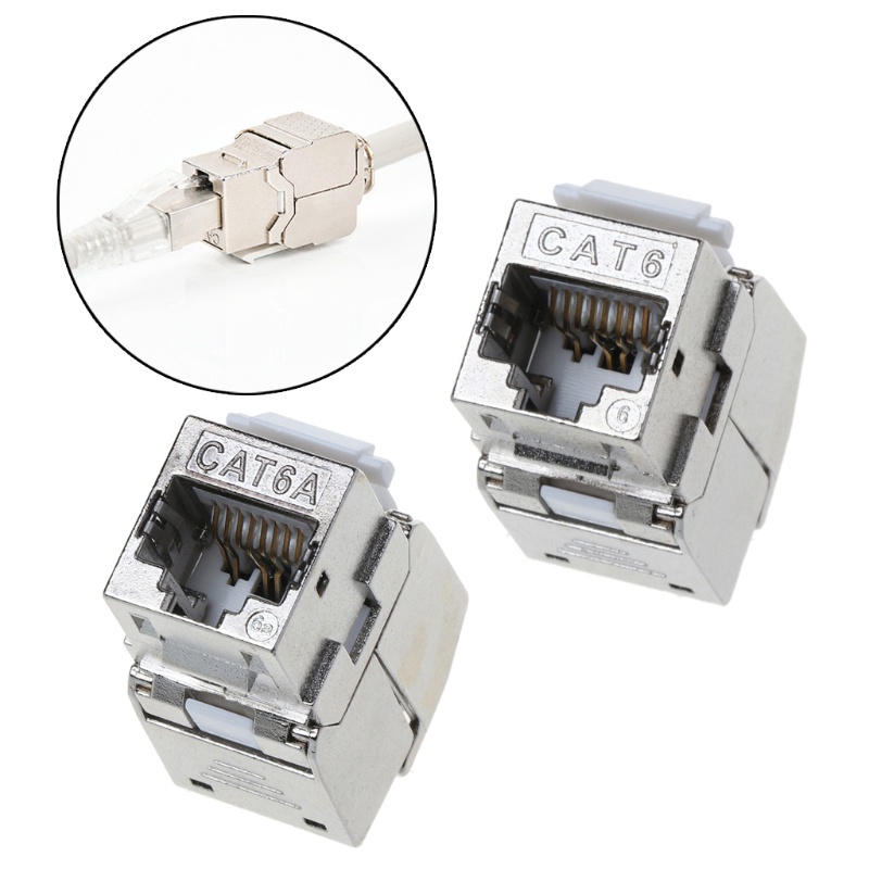 Yml3 5PCS RJ45 Toolless Keystone Jack Cat6 Cat6A โมดูลป ้ องกัน ...