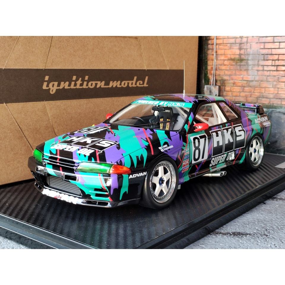 โมเดลรถR32 1:18 โมเดลรถSkylineR32 โมเดลรถ ignition model Nissan Skyline ...