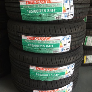 ยางรถยนต์ DEESTONE ra01 185-60R15 (ยางใหม่ ปี2023)ราคาต่อเส้น (เก็บเงินปลายทางได้)