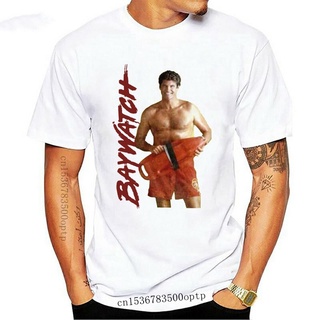 เสื้อคู่ - เสื้อยืดใหม่ปี1990ของBaywatchทีวีโชว์ไลฟ์การ์ดมิทช์บูชานนท์ผู้ใหญ่ทีสไตล์รอบMeagdo01Dlpa