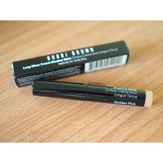 ส่งฟรี Bobbi Brown Long-Wear Cream Shadow Stick 0.9g สี Golden Pink  อายแชโดว์เนื้อครีม ใหม่ล่าสุด OCT02