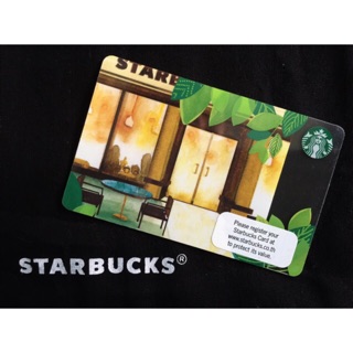 ภาพขนาดย่อของภาพหน้าปกสินค้าบัตร Starbucks ลาย Store Front (บัตรของขวัญ / บัตรใช้แทนเงินสด) จากร้าน johnnystb บน Shopee