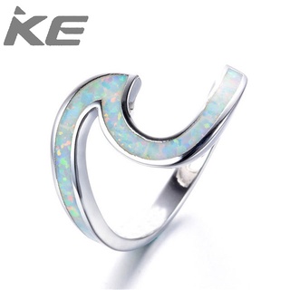 Geometric Opal Rings Opal Rings Womens Engagement Jewelry for girls for women low price