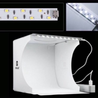 puluz-20-20-ซม-8-มินิสตูดิโอพับกระจายซอฟท์กล่อง-lightbox-ด้วยไฟ-led-สีดำสีขาวพื้นหลังการถ่ายภาพสตูดิโอถ่ายกล่อง