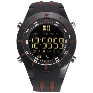 SMAEL Digital Wristwatches Waterproof Big Dial LED Display Stopwatch Sport Outdoor Black Clock Shock LED Watch Silicone