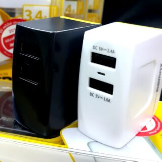 USB CHARGER REMAX 3.4A USB×2
