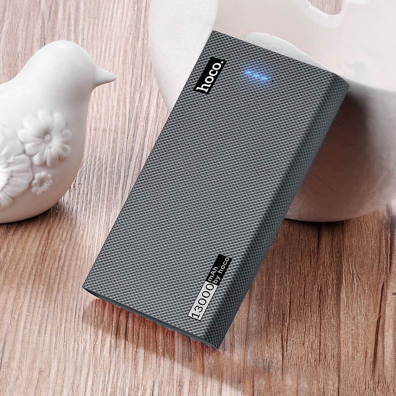 hoco-power-bank-b36-wooden-เอาต์พุต-usb-คู่-13000mah