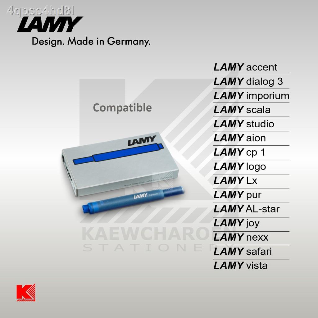 หมึกหลอด-lamy-รุ่น-t10-สำหรับปากกาหมึกซึม