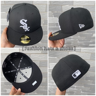 【พร้อมส่ง】MLB Chicago Blanco Sox หมวกแก๊ปแบน สไตล์ฮิปฮอป สําหรับผู้ชาย และผู้หญิง