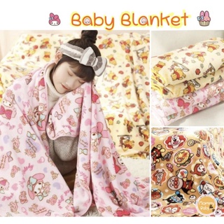 AM🐽Baby Blankets​ ผ้าห่มสำหรับเด็กเเรกเกิด ผ้าห่อตัวนุ่ม