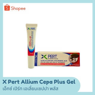 X PERT Allium Cepa Plus Gel เจลลดรอยแผลเป็น รอยดำ รอยแดง ลดการอักเสบ เติมเต็มริ้วรอย และหลุมลึก 10 g