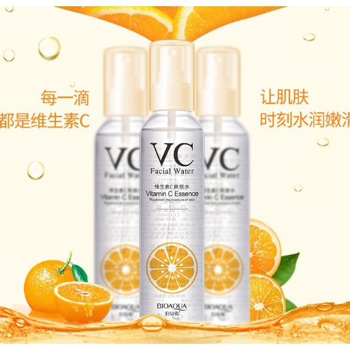 สเปรย์น้ำแร่-วิตามินซี-bioaqua-vc-facial-water-vitamin-c-essence-150ml-สเปรย์ฉีดหน้าวิตามินชี