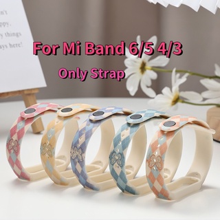 สินค้า สายนาฬิกาข้อมือ ลายผีเสื้อ สําหรับ Mi Band 7 Mi Band 6 5 4 3