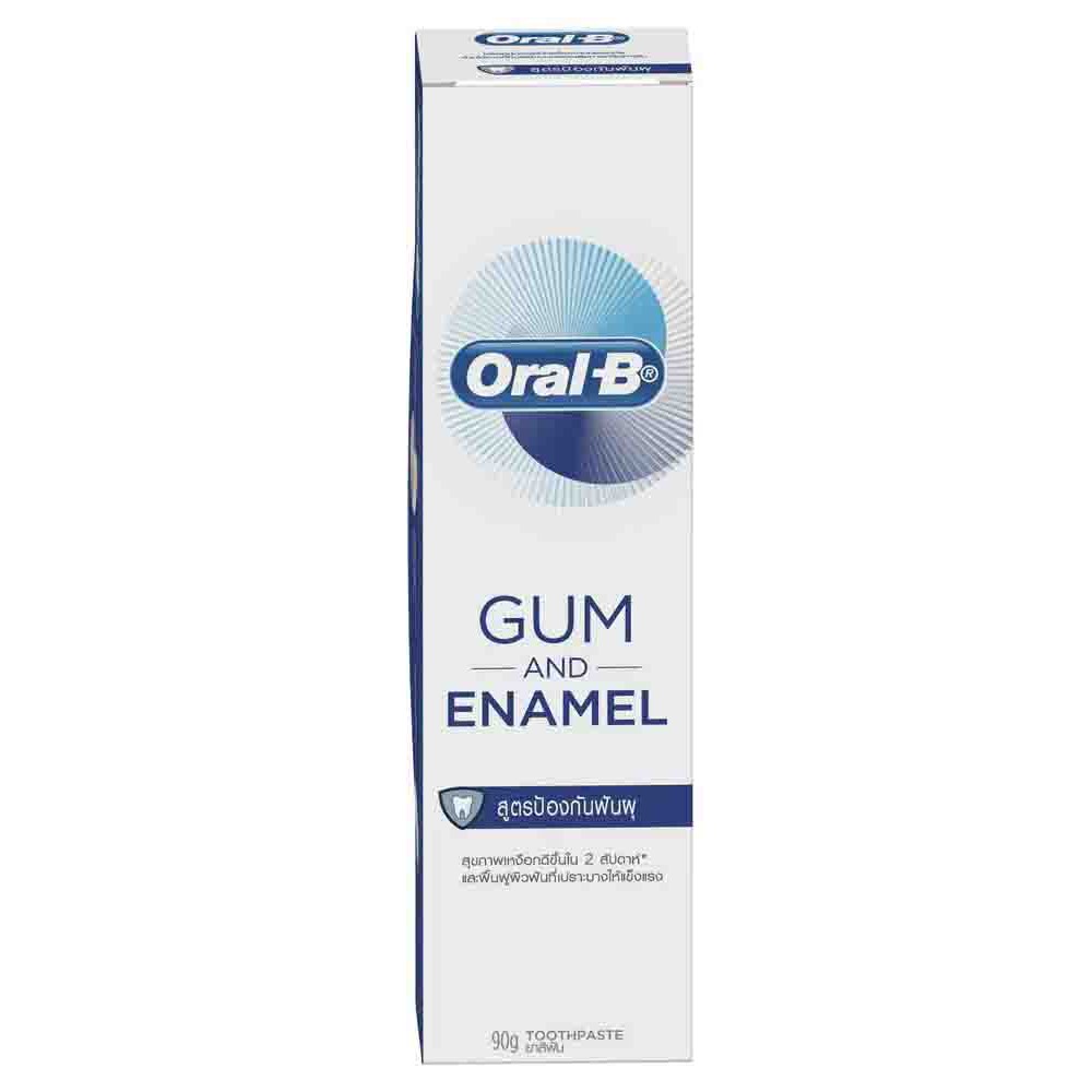 oral-b-gum-and-enamel-ออรัล-บี-ยาสีฟัน-กัม-แอนด์-อินาเมล-ป้องกันฟันผุ-40-90-กรัม