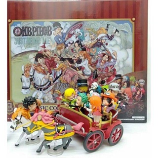 SS Toys โมเดล วันพีช ชุดวันพีชนั่งรถม้า One Piece Luffy Ride Horse (งานจีน)