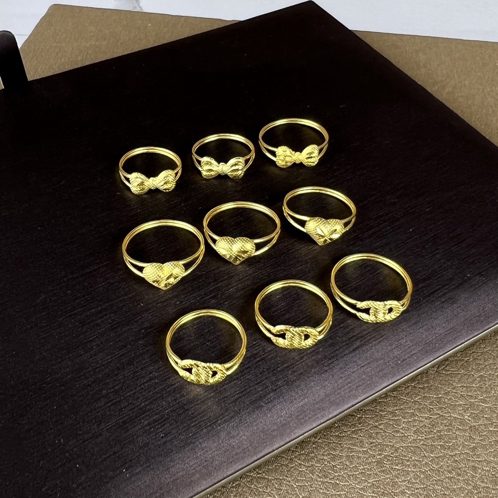 ภาพสินค้าSPSG. - แหวน 1 กรัม สุ่มลาย สุ่มไซส์ (ทองคำแท้ 96.5%) จากร้าน sumphetsuay บน Shopee ภาพที่ 3