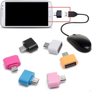 อะแดปเตอร์ OTG ขนาดเล็ก การ์ดรีดเดอร์ โทรศัพท์มือถือ แท็บเล็ต Micro USB แฟลช เมาส์ คีย์บอร์ด ขยาย