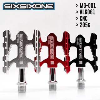 บันไดจักรยาน SIXSIXONE MG-001 บันไดจักรยานอลูมิเนียม AL6061 , CNC