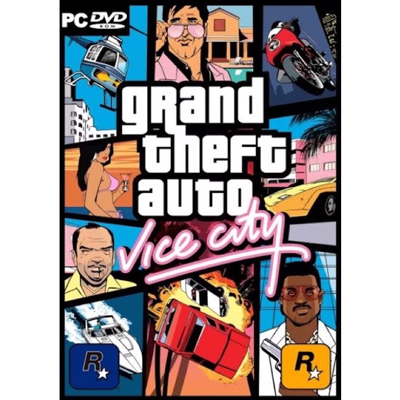 ภาพหน้าปกสินค้าหายาก DVD GTA vice city (Game PC)