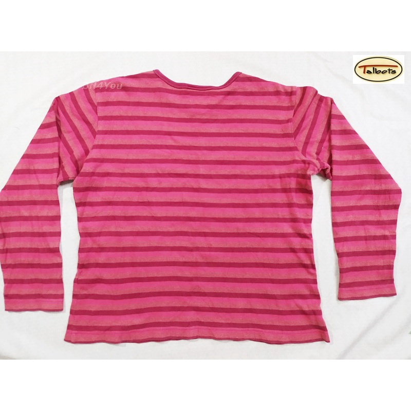 talbots-เสื้อครอป-สีแดงลาย-ไซส์-40-สภาพสวยเหมือนใหม่