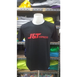 #J&amp;T Expressเสื้อยืด เสื้อ #J&amp;Tสีดำ #เสื้อทำงานJ&amp;T #เสื้อทำงานเจเเอนด์ที