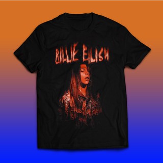 New👕lpandp billie eilish oversized shirt graphic tshirt for men women unisex fashion . เสื้อยืด