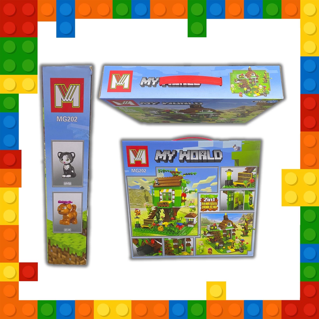 เลโก้-my-world-ตัวต่อมายคราฟ-minecraft-บ้านต้มไม้-mg202