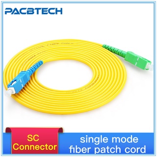 SC Singlemode Fiber Optic Patch Cable SC APC-UPC SM 2.0 or 3.0mm 9/125um FTTH Fiber Patch Cord Optical Fiber Jumper 3m 1