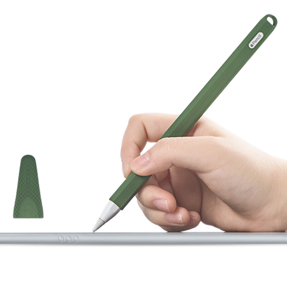 พร้อมส่ง-แท็บเล็ตสไตลัสทัชป้องกันดินสอ-tablet-touch-stylus-pen-protective-cover-for-pencil-2-portable-soft-silicone-case