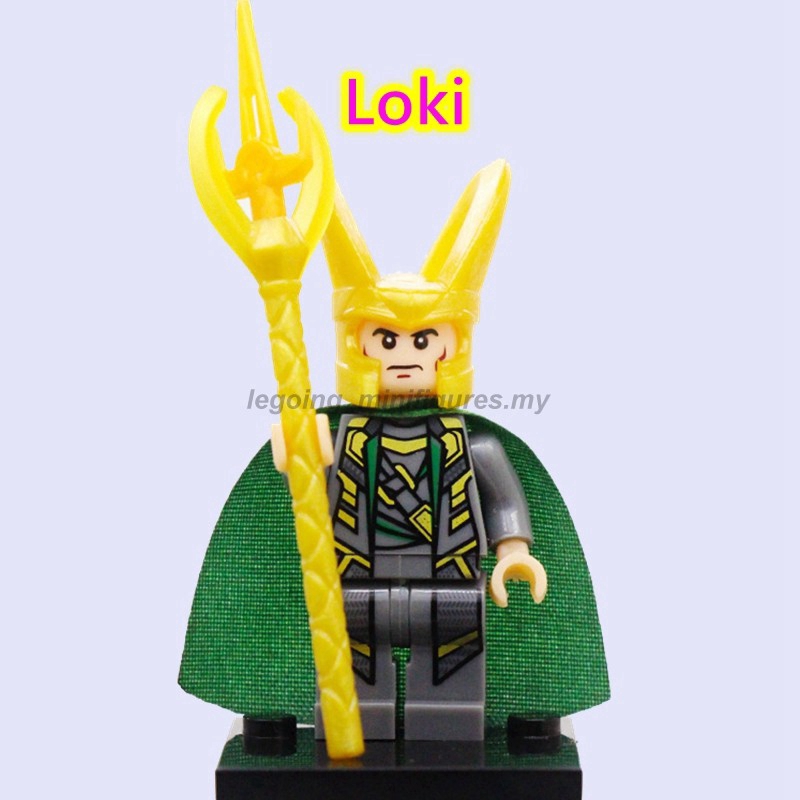ของเล่นตัวต่อฟิกเกอร์-loki-thor-captain-america-iron-man-marvel-endgame-ขนาดเล็ก-สําหรับเด็ก