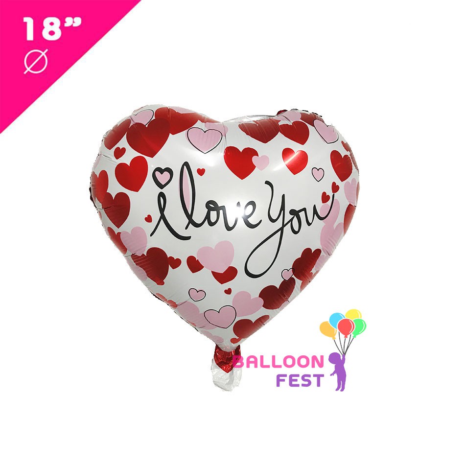 balloon-fest-ลูกโป่งฟอยด์-หัวใจ-valentine-ขนาด-18-นิ้ว-สีขาว