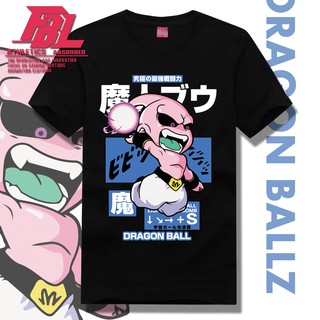 Wolf Tide Brand Dragon Ball Anime Q Version Buu Monkey King T-shirt Male Cotton Youth Short Sleeve Clothes