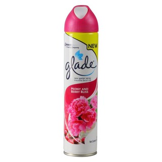 Air freshener AIR FRESHENER GLADE PEONY AND BERRY BLISS 320ML  Home use น้ำหอมปรับอากาศ สเปรย์ปรับอากาศ กลิ่นพีโอนีแอนด์