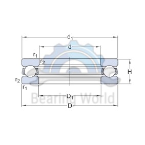 nachi-51106-nachi-51107-nachi-51108-nachi-51109-nachi-51104-nachi-51110-nachi-51111-ตลับลูกปืน-กันรุน-ของแท้-100