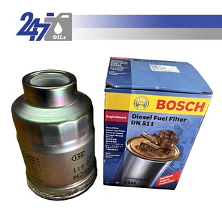 BOSCH กรองดีเซล กรองโซล่า กรองเชื้อเพลิงดีเซล NISSAN ตัวถัง D21, D22 (เครื่องTD, YD) -