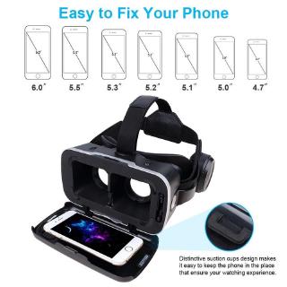 ภาพขนาดย่อของภาพหน้าปกสินค้าVritual Reality VR Shinecon 6.0 Bluetooth Headset VR Glasses Helmet 3D Box For 4.5-6.0 Smartphones จากร้าน topdeals44.th บน Shopee