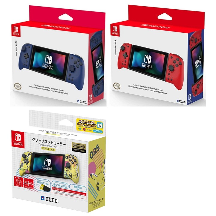 ภาพหน้าปกสินค้าHORI : Split Pad Pro for Nintendo Switch (PAC-MAN) / (Pikachu-POP) / (Pikachu-COOL) / (Blue) / (Red)