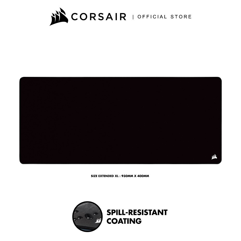 ภาพหน้าปกสินค้าCORSAIR Mousepad MM350 PRO Premium Spill-Proof Cloth Gaming Mouse Pad  Extended XL - Black จากร้าน corsair_officialstore บน Shopee