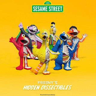 (ขายแยก) Mighty Jaxx x Jason Freeny - Sesame Street Hidden Dissectible