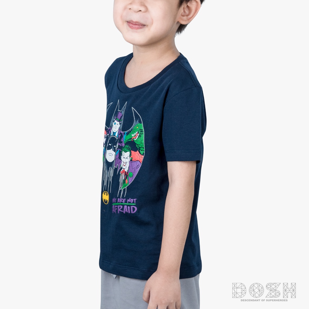 dosh-boys-t-shirts-batman-เสื้อยืดคอกลม-แขนสั้น-เด็กชาย-9dbbt5183-nv