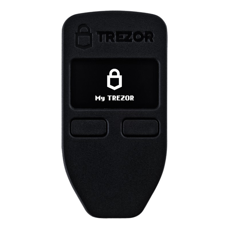 ภาพสินค้าTREZOR One (Black) สั่งซื้อพร้อมเคสซิลิโคนราคาพิเศษ ตัวแทนจำหน่ายอย่างเป็นทางการในประเทศไทย เทรเซอร์วัน สีดำ Trezor 1 จากร้าน cryptomall บน Shopee ภาพที่ 1