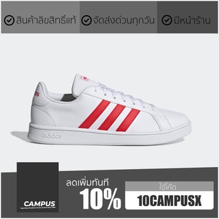 ADIDAS Grand Court Base-White.Red//FY8567.