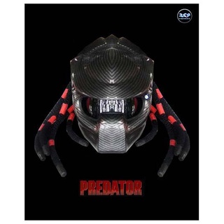 หมวกกันนอคพรีเดเตอร์ Helmet Predator HEROI Black Motorcycle Helmets (1/1 Wearable)