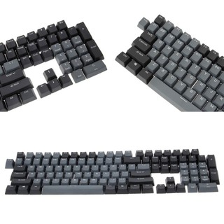 dolch ปุ่มกดคีย์บอร์ดแบบหนาสีดําสีเทา pbt 108 keycaps oem