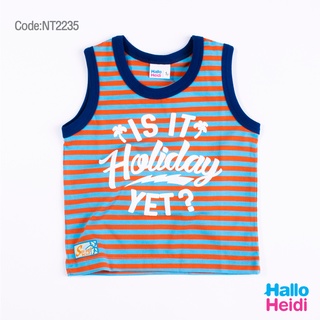 สินค้า เสื้อกล้ามเด็กชาย Hallo Heidi ฮัลโหล ไฮดี้ NT2235