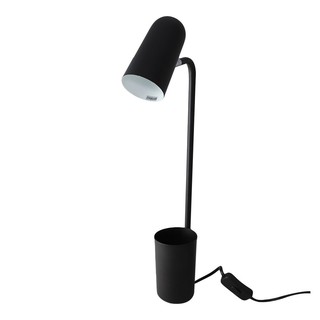 Table lamp TABLE LAMP MODERN YJT8002-BK CARINI METAL BLACK The lamp Light bulb โคมไฟตั้งโต๊ะ ไฟตั้งโต๊ะ MODERN YJT8002-B